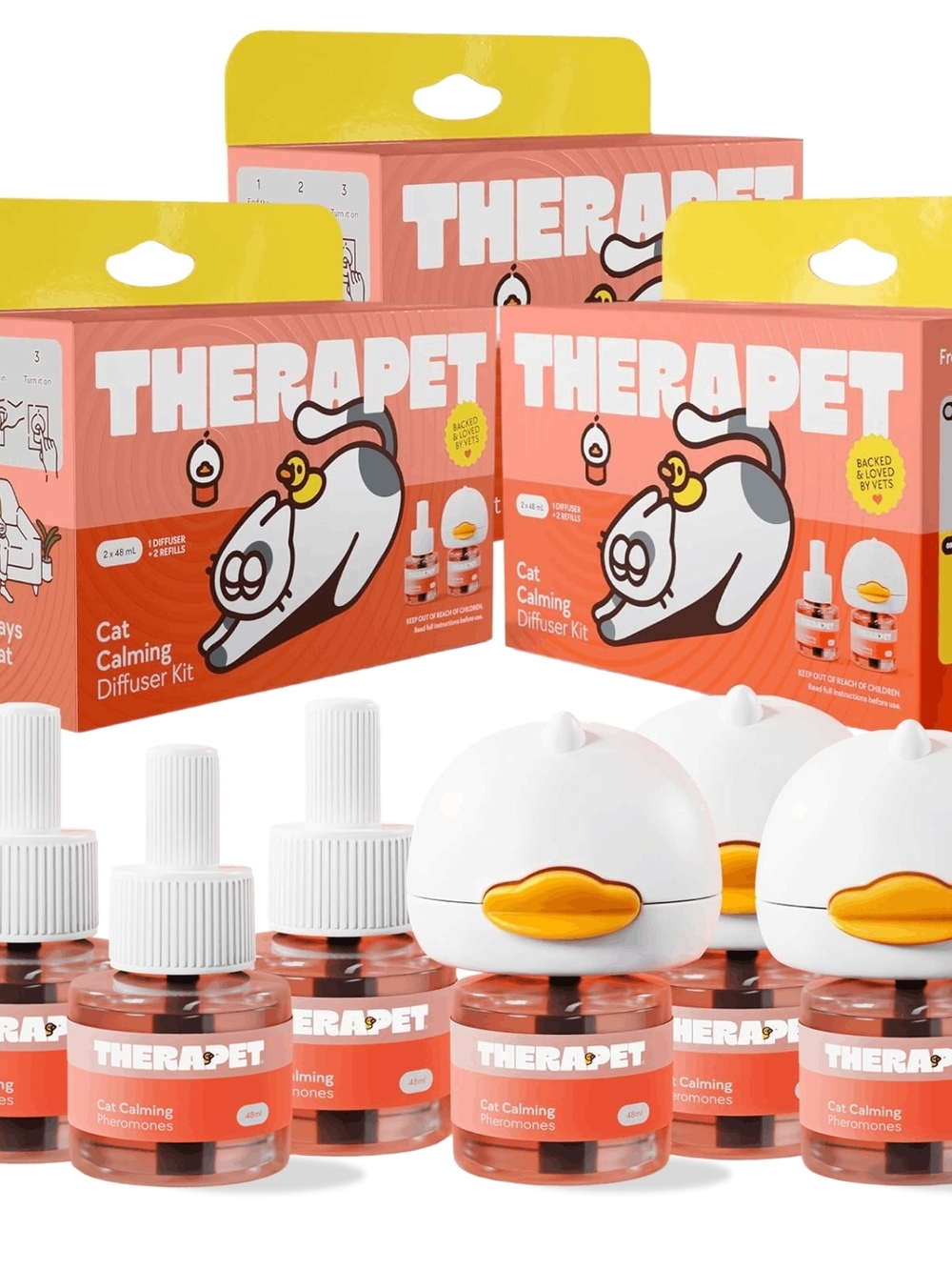 Therapet Cat Calming Diffuser Kit Bundle